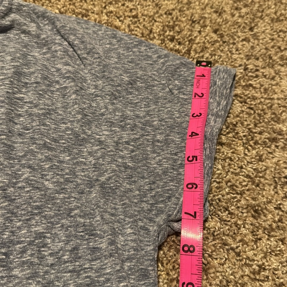 Alabama Crimson Tide blue heathered asymmetrical hem logo t-shirt (XL) - EUC! - Picture 7 of 13